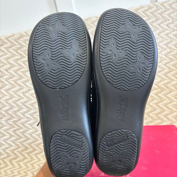 Alegria Black Floral Sneakers - Picture 6 of 9